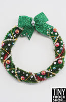 12" Fashion Doll Christmas Bow Wreaths By Ash Decker