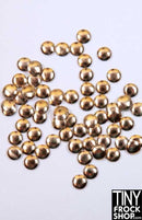 Sized 3mm - Mini Round Stamped Rivets - Pack of 50 - Tiny Frock Shop
