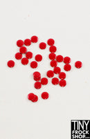 3mm Sized  - Mini Round Stamped Rivets - More Colors - Tiny Frock Shop
