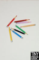 12 Inch Fashion Doll New Set of 8 Colored Pencils - TinyFrockShop.com