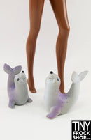 12" Fashion Doll Set of Two Playful Seals