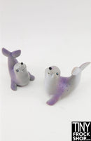 12" Fashion Doll Set of Two Playful Seals