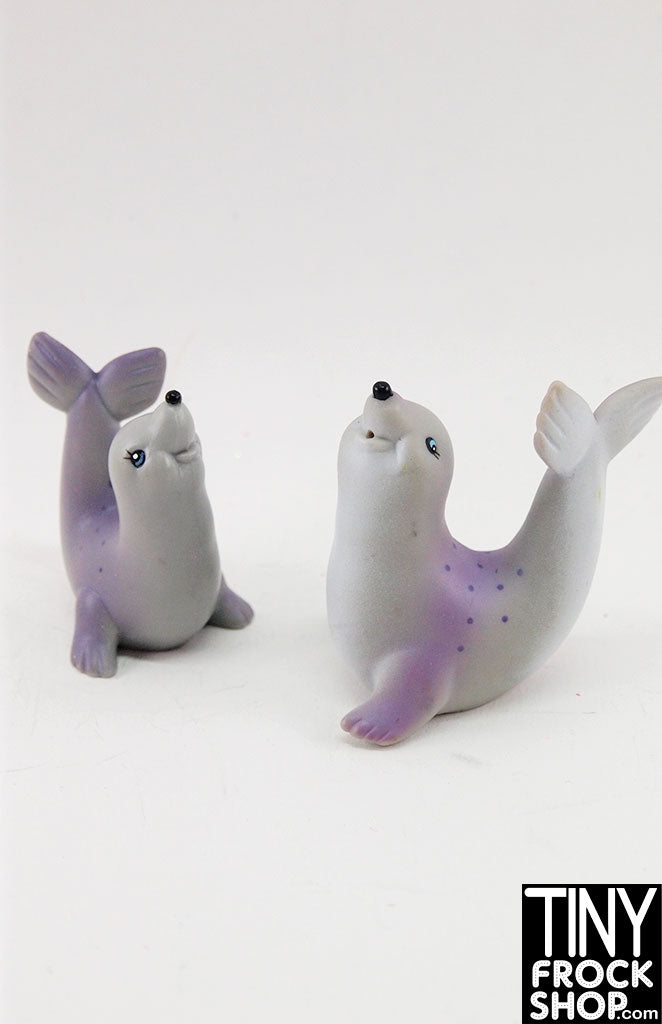 12" Fashion Doll Set of Two Playful Seals