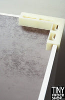 12" Fashion Doll High Quality Photography Diorama Board - 16" Square With L Bracket