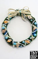 12" Fashion Doll Shell Wreath By Ash Decker