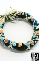 12" Fashion Doll Shell Wreath By Ash Decker