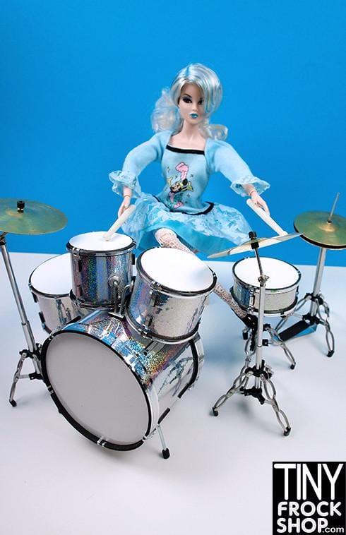 Barbie Metal Full Drumset - Tiny Frock Shop