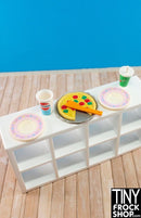 12" Fashion Doll Simple Soda and Pizza Set