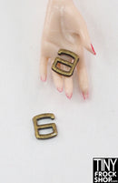 5MM - 12" Fashion Doll Mini Metal Slide Hook - Packs of 2 pieces