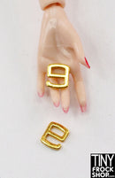 5MM - 12" Fashion Doll Mini Metal Slide Hook - Packs of 2 pieces