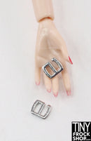 5MM - 12" Fashion Doll Mini Metal Slide Hook - Packs of 2 pieces