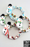 12" Fashion Doll Christmas Snowman Wreaths By Ash Decker - 4 Styles
