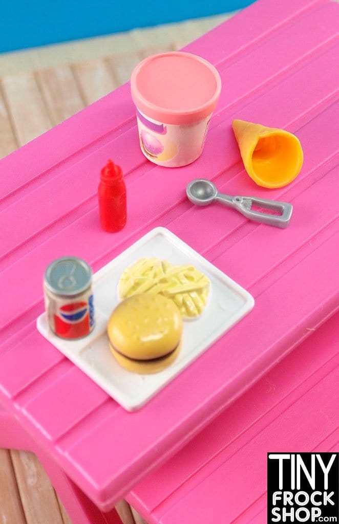 12" Fashion Doll Soda Snacking Fun Set