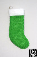 12" Fashion Doll Solid Felt Christmas Stockings By Ash Decker - 3 Colors