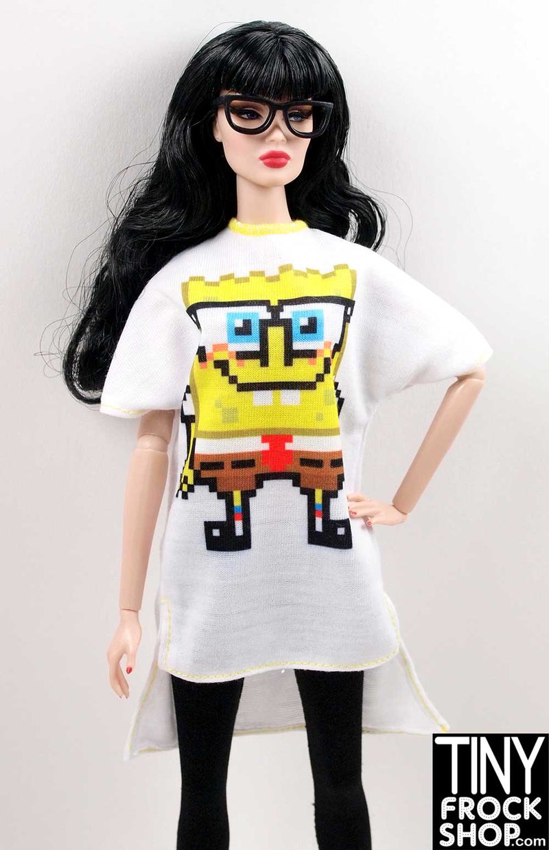 Barbie Spongebob Squarepants Tee Shirt Dress - TinyFrockShop.com