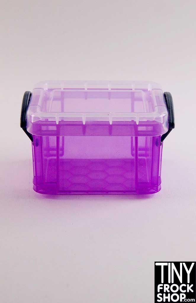 Barbie Plastic Locking Storage Boxes - TinyFrockShop.com