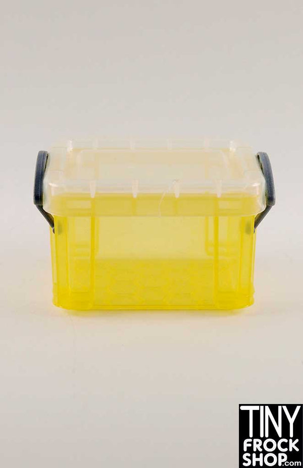 12 Inch Fashion Doll Plastic Locking Storage Boxes - TinyFrockShop.com