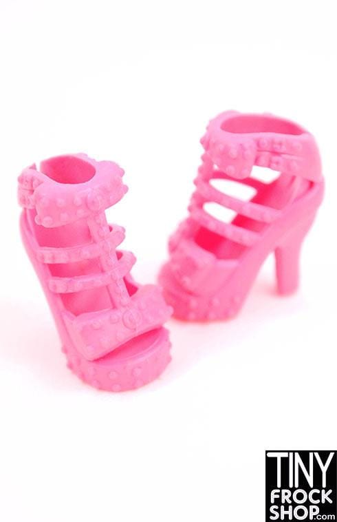 12" Fashion Doll Studded Heels