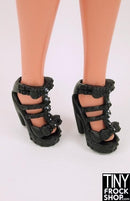 12" Fashion Doll Studded Heels - Tiny Frock Shop