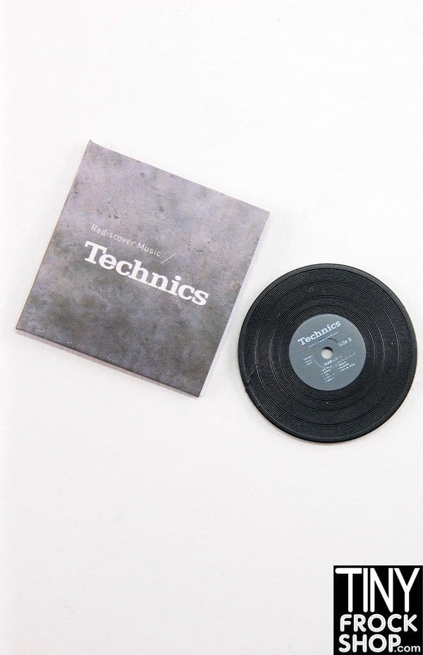 12" Fashion Doll Technics Vinyl Record Album - Rare!