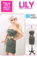 Tiny Frock Shop PDF Pattern - Lily Dress with Belt! - Tiny Frock Shop