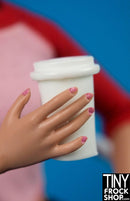 12" Fashion Doll Seattle To Go Coffee Cup - Tiny Frock Shop
