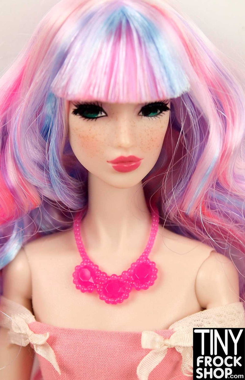Barbie Triple Faux Stone Necklace - TinyFrockShop.com