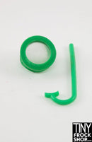 12" Fashion Doll Vintage Green Snorkel And Mask