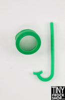 12" Fashion Doll Vintage Green Snorkel And Mask