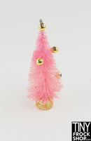 12" Fashion Doll Vintage Small Pastel Bottlebrush Mini Christmas Trees