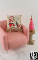 12" Fashion Doll Vintage Small Pastel Bottlebrush Mini Christmas Trees