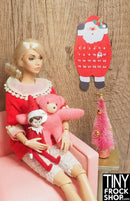 12" Fashion Doll Vintage Small Pastel Bottlebrush Mini Christmas Trees