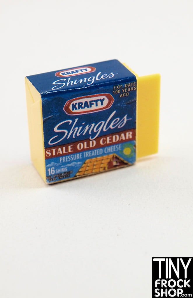 Super Impulse Wacky Packages Krafty Shingles Cheese