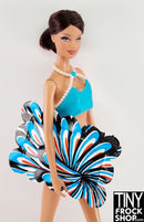 12" Fashion Doll Waterproof Print Swim Pillow