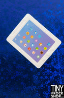 12" Fashion Doll White Tablet Computer - Tiny Frock Shop