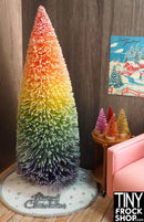 12" Fashion Doll White Christmas Tree Skirts by Dress that Doll