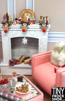 12" Fashion Doll Wooden Reindeer Decor