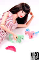 12 Inch Fashion Doll Worlds Smallest My Little Pony - Set of 2- More Colors - TinyFrockShop.com