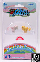 12 Inch Fashion Doll Worlds Smallest My Little Pony - Set of 2- More Colors - TinyFrockShop.com