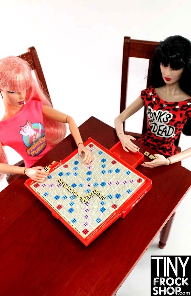 12" Fashion Doll Worlds Smallest Scrabble